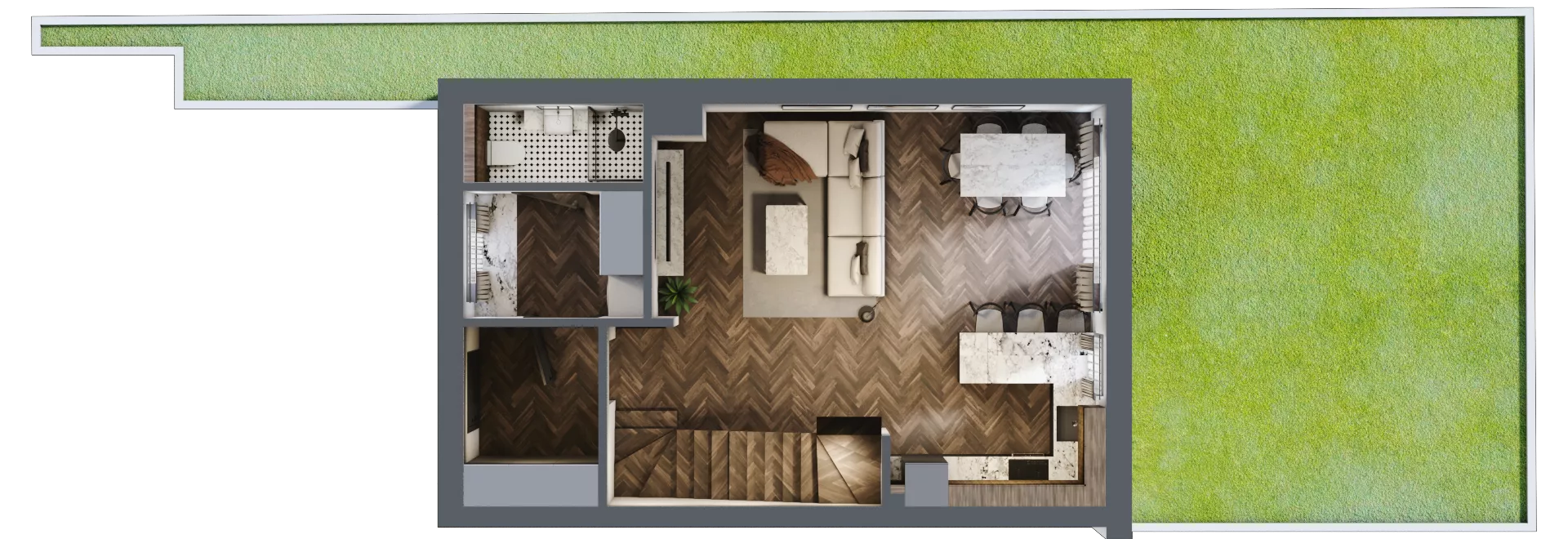 Dom 92,42 m², oferta nr 8/1, Żerkowicka Park, Opole, Bierkowice, ul. Żerkowicka