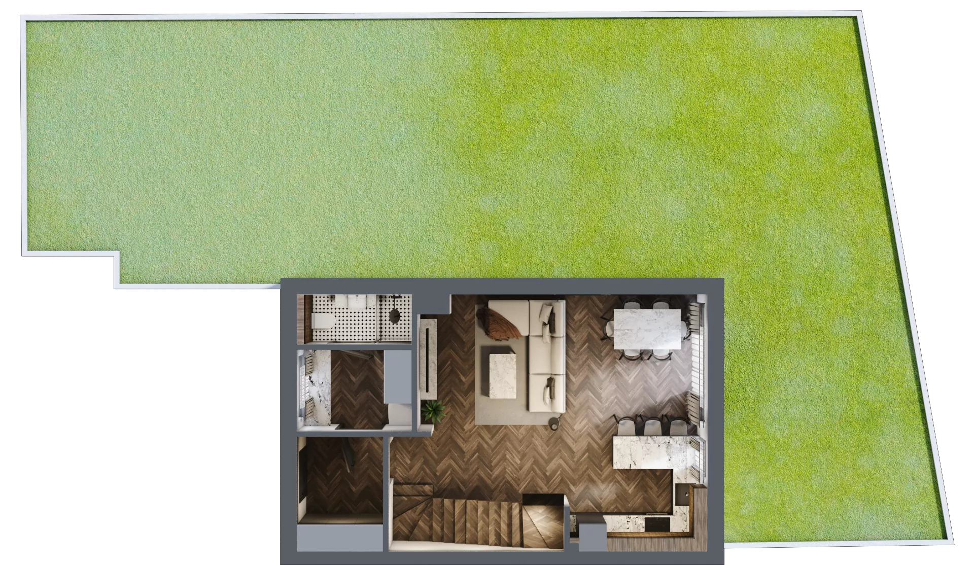 Dom 92,42 m², oferta nr 20/1, Żerkowicka Park, Opole, Bierkowice, ul. Żerkowicka