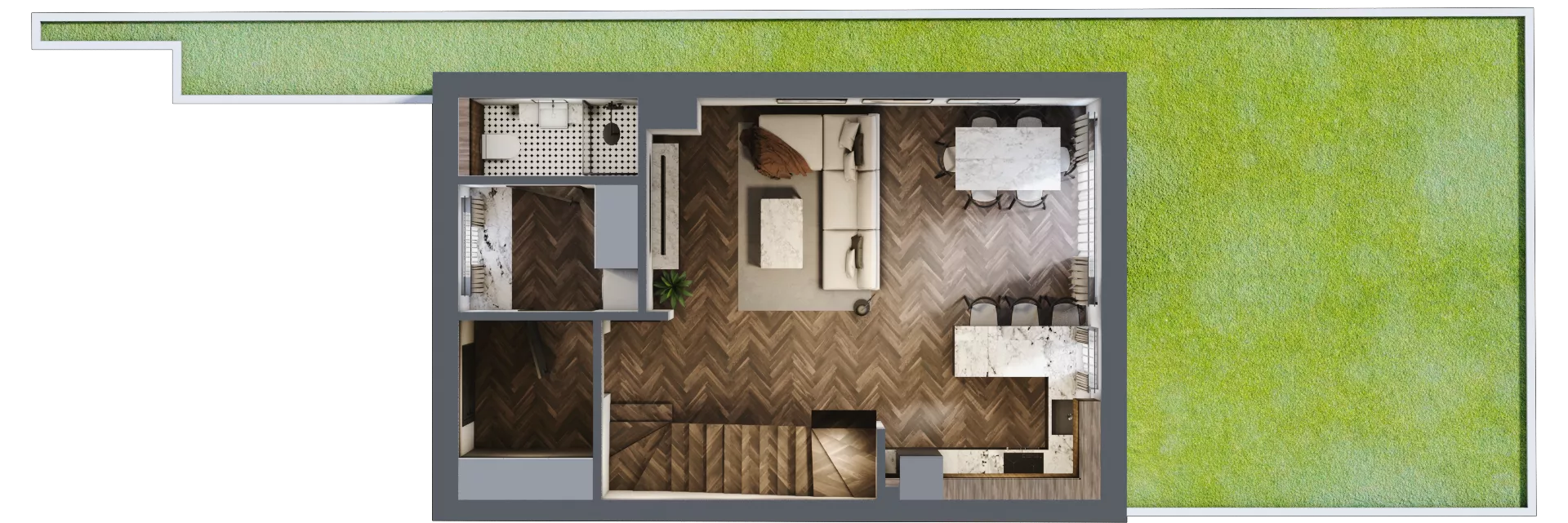 Dom 92,42 m², oferta nr 6/1, Żerkowicka Park, Opole, Bierkowice, ul. Żerkowicka