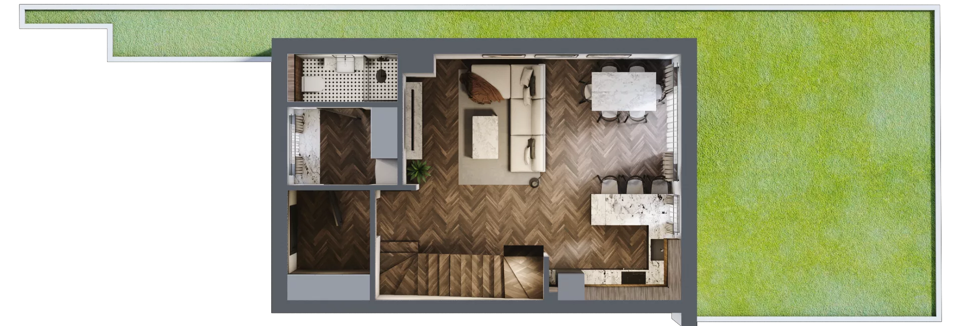 Dom 92,42 m², oferta nr 7/1, Żerkowicka Park, Opole, Bierkowice, ul. Żerkowicka