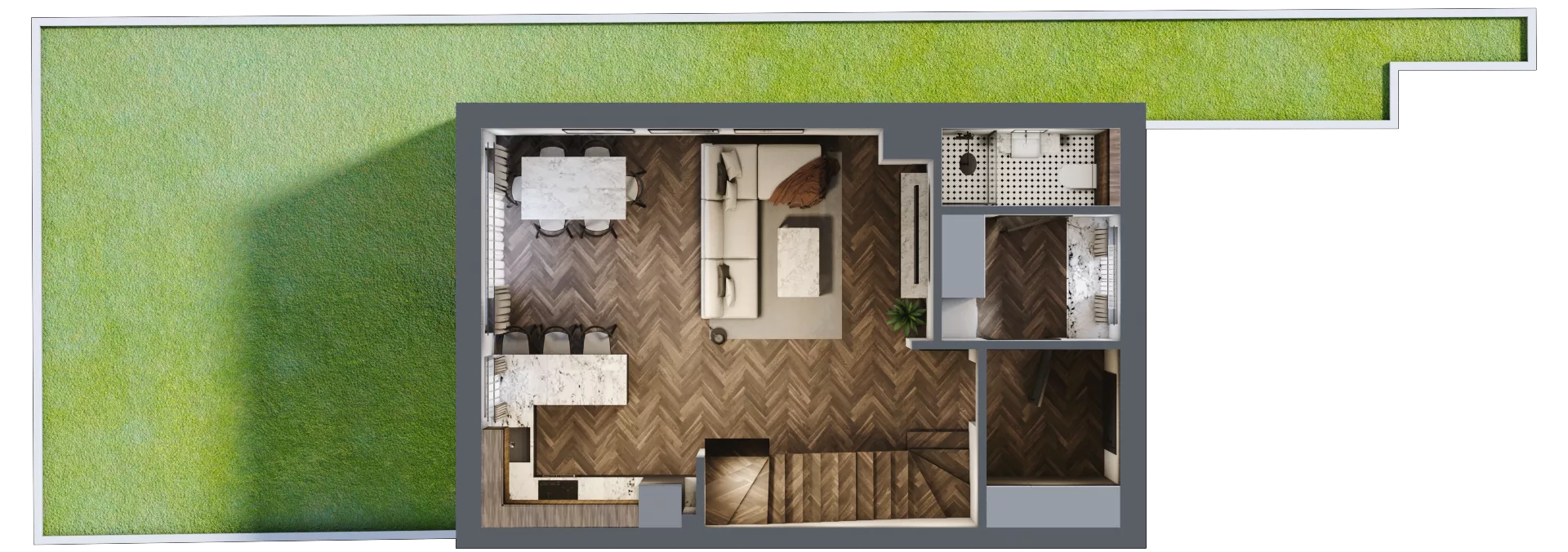 Dom 92,42 m², oferta nr 18/1, Żerkowicka Park, Opole, Bierkowice, ul. Żerkowicka