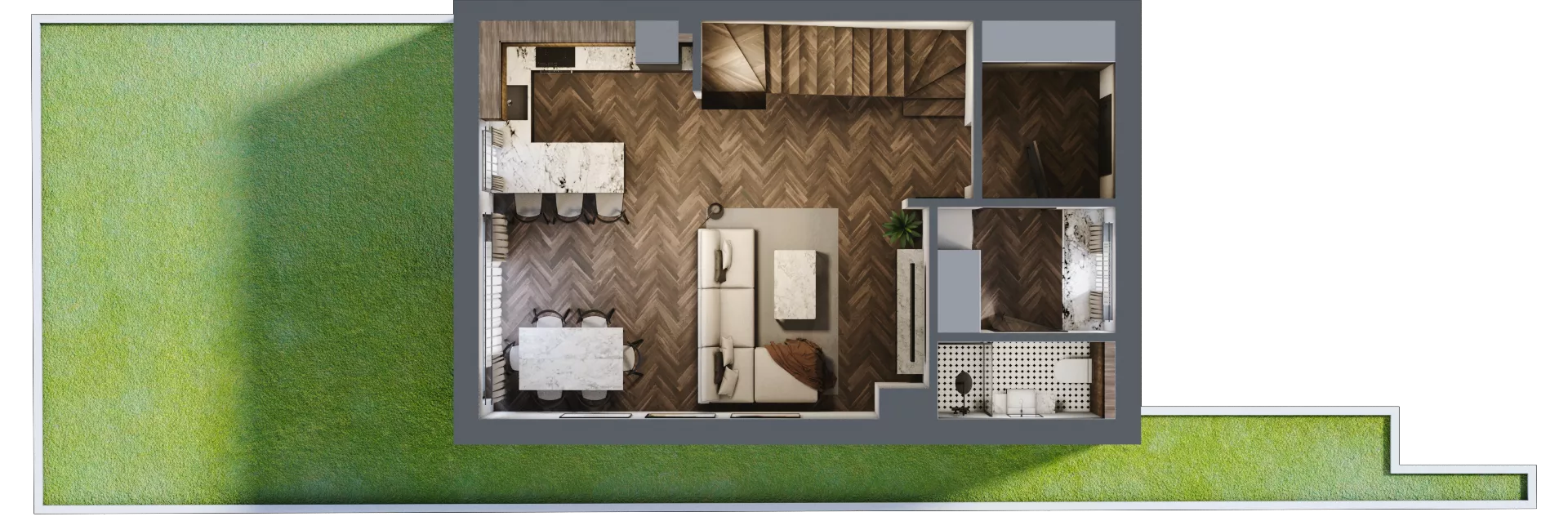 Dom 92,42 m², oferta nr 9/2, Żerkowicka Park, Opole, Bierkowice, ul. Żerkowicka