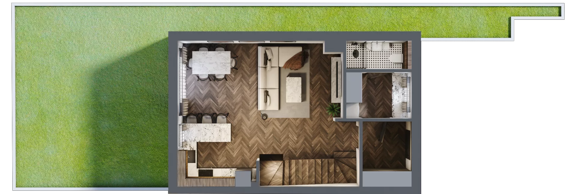 Dom 92,42 m², oferta nr 11/1, Żerkowicka Park, Opole, Bierkowice, ul. Żerkowicka