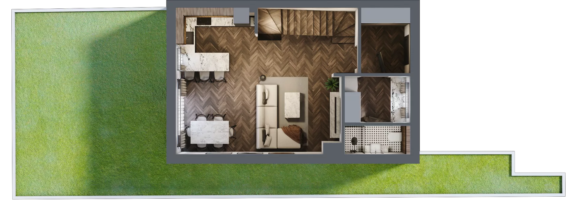 Dom 92,42 m², oferta nr 18/2, Żerkowicka Park, Opole, Bierkowice, ul. Żerkowicka