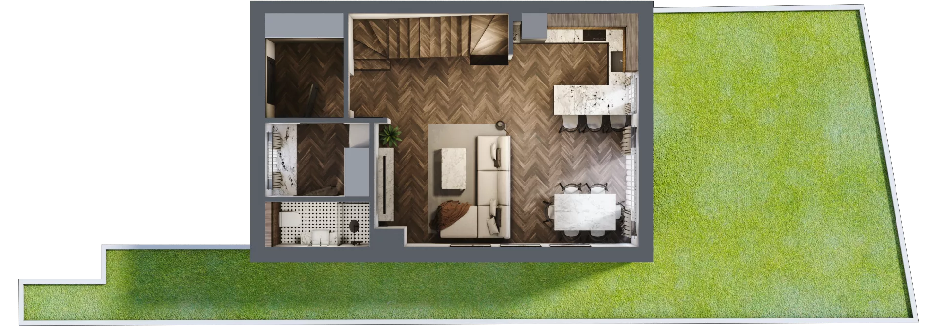 Dom 92,42 m², oferta nr 20/2, Żerkowicka Park, Opole, Bierkowice, ul. Żerkowicka