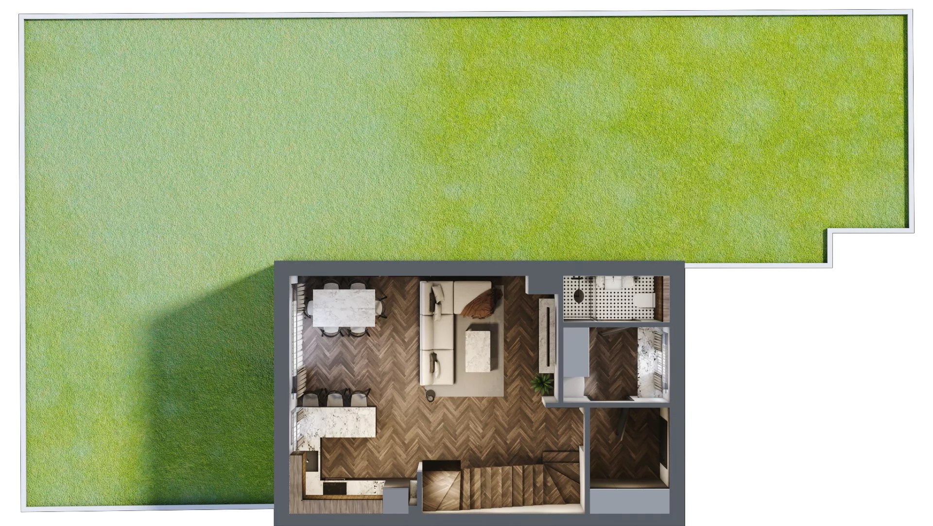 Dom 92,42 m², oferta nr 17/1, Żerkowicka Park, Opole, Bierkowice, ul. Żerkowicka