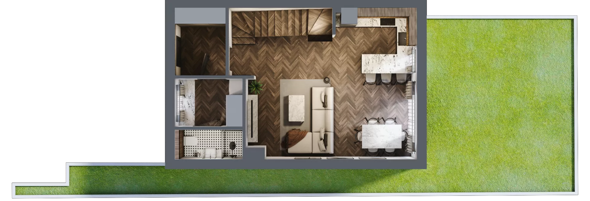 Dom 92,42 m², oferta nr 7/2, Żerkowicka Park, Opole, Bierkowice, ul. Żerkowicka