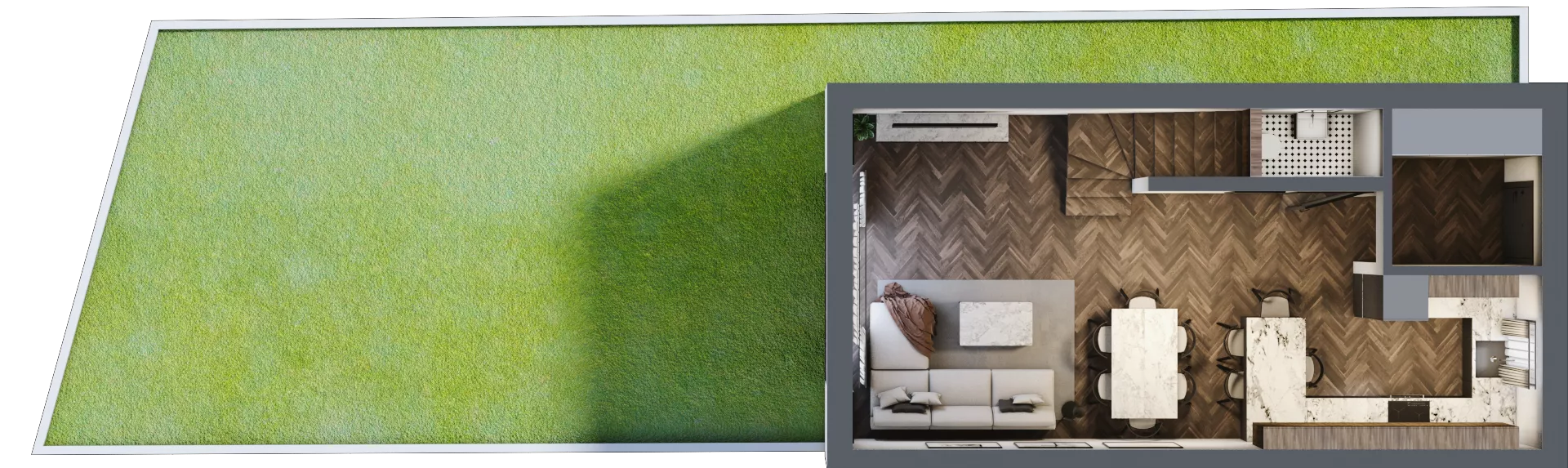 Dom 76,66 m², oferta nr 2/1, Żerkowicka Park, Opole, Bierkowice, ul. Żerkowicka