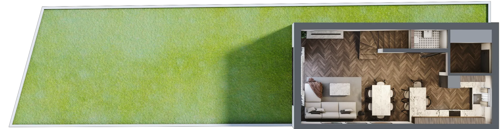 Dom 76,66 m², oferta nr 3/1, Żerkowicka Park, Opole, Bierkowice, ul. Żerkowicka