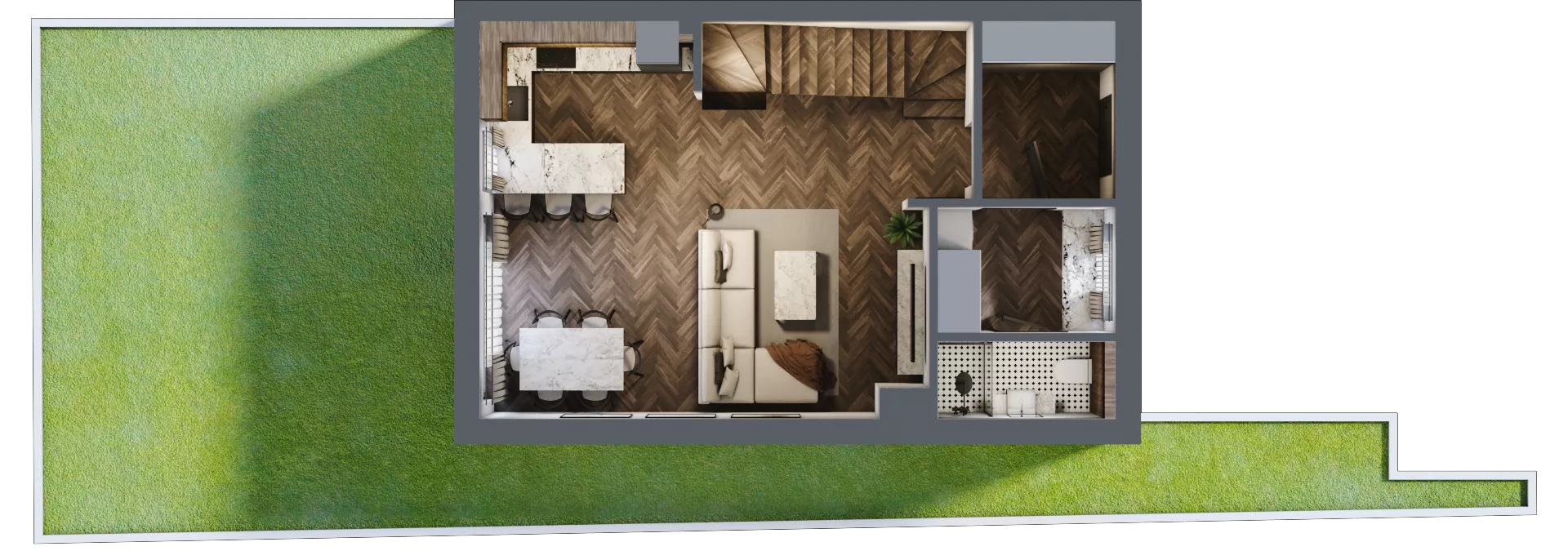 Dom 92,42 m², oferta nr 11/2, Żerkowicka Park, Opole, Bierkowice, ul. Żerkowicka