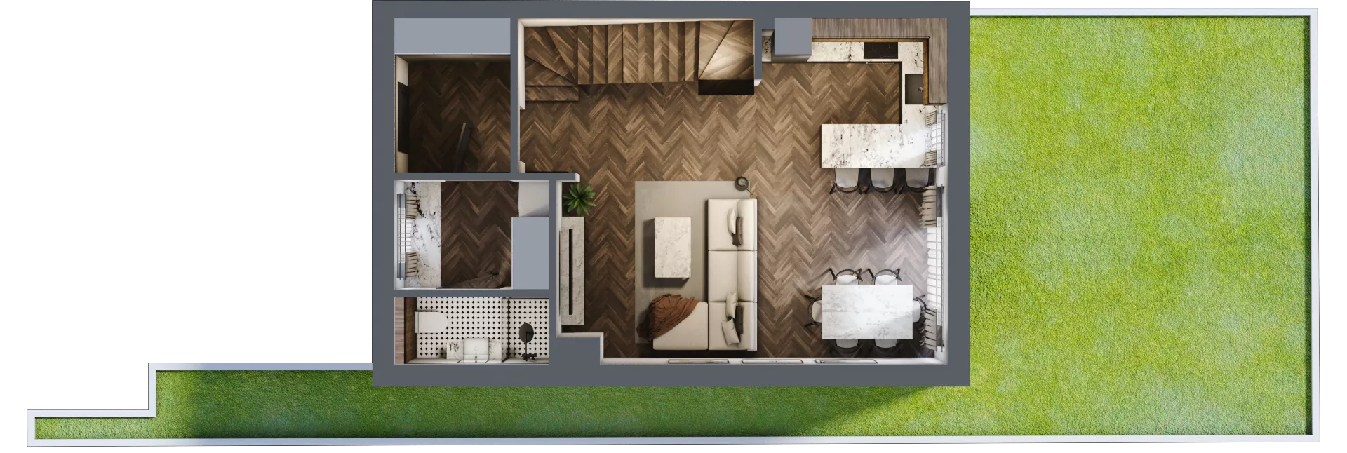 Dom 92,42 m², oferta nr 5/2, Żerkowicka Park, Opole, Bierkowice, ul. Żerkowicka