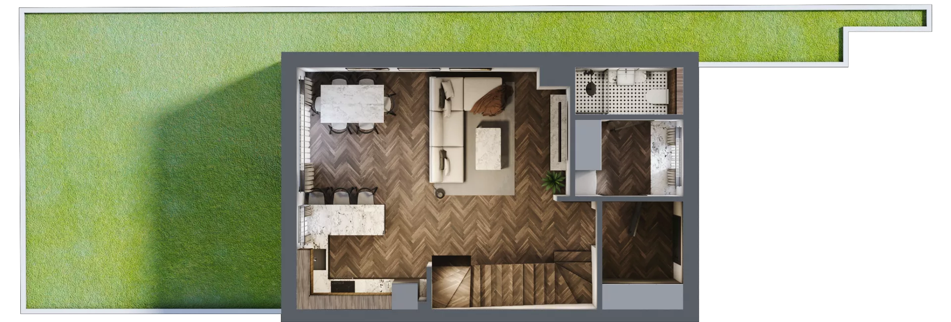 Dom 92,42 m², oferta nr 10/1, Żerkowicka Park, Opole, Bierkowice, ul. Żerkowicka