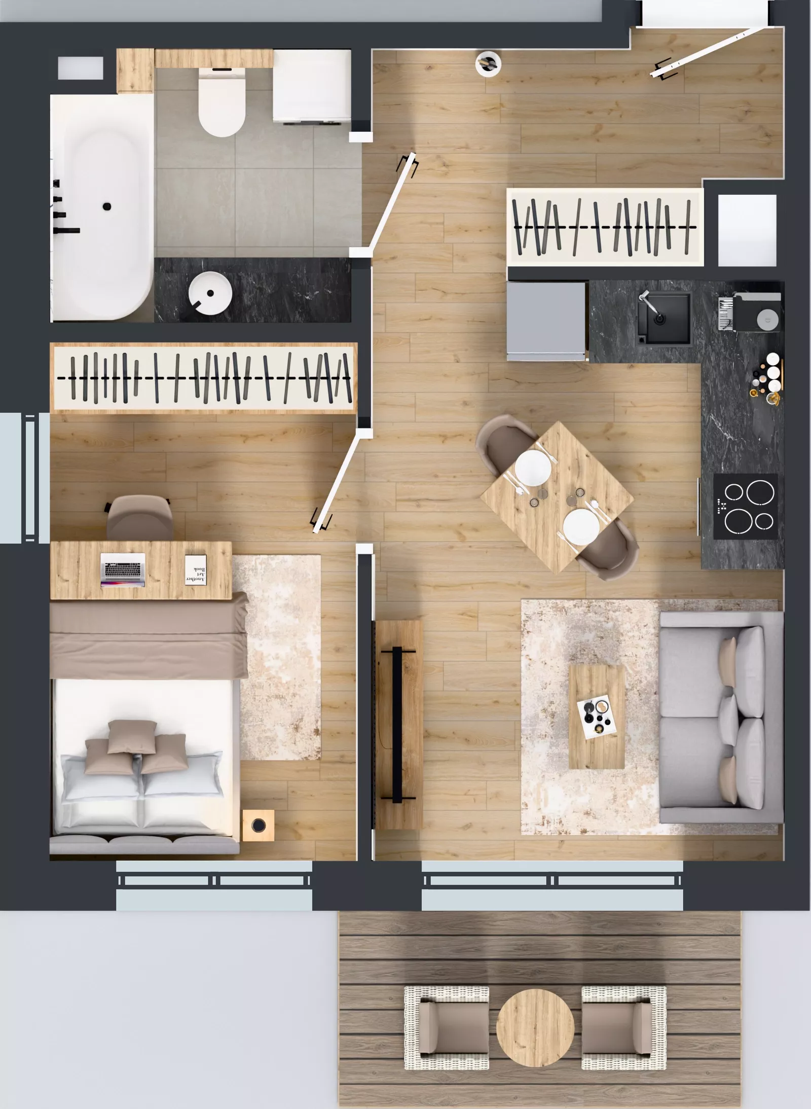 2 pokoje, mieszkanie 31,53 m², piętro 3, oferta nr AC03103, Orneko, Warszawa, Białołęka, ul. Cieślewskich / Ornecka