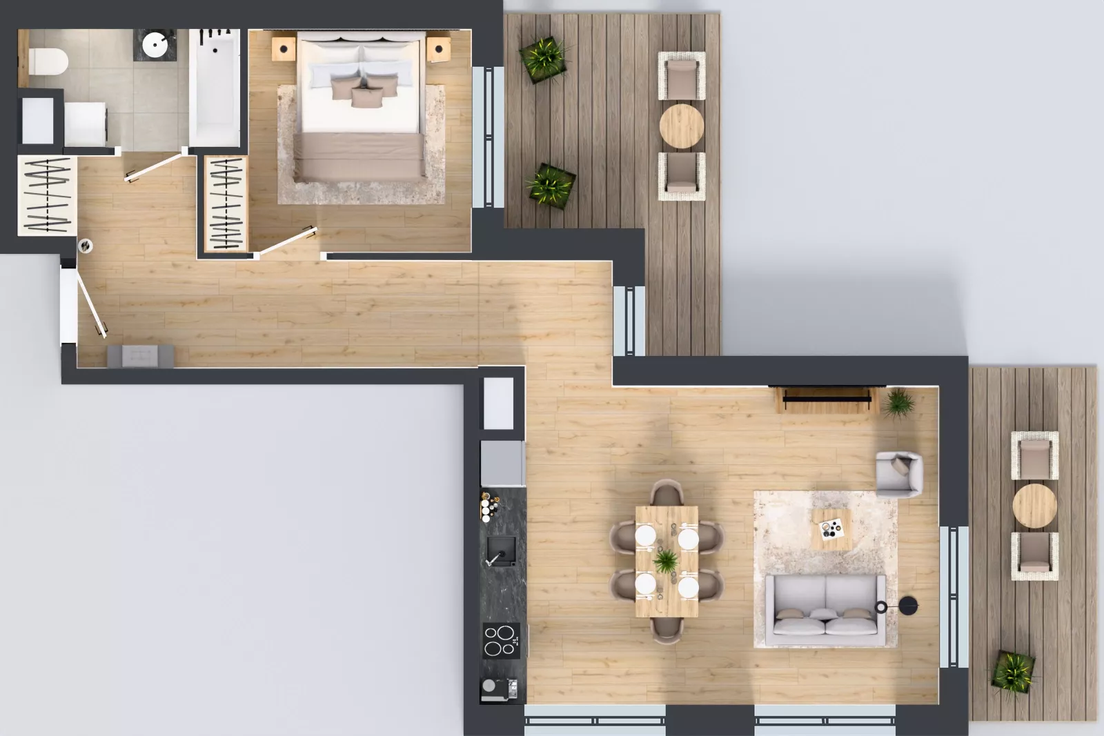 2 pokoje, mieszkanie 54,60 m², piętro 6, oferta nr M-35, Westo Wola, Warszawa, Wola, Odolany, ul. Jana Kazimierza 72