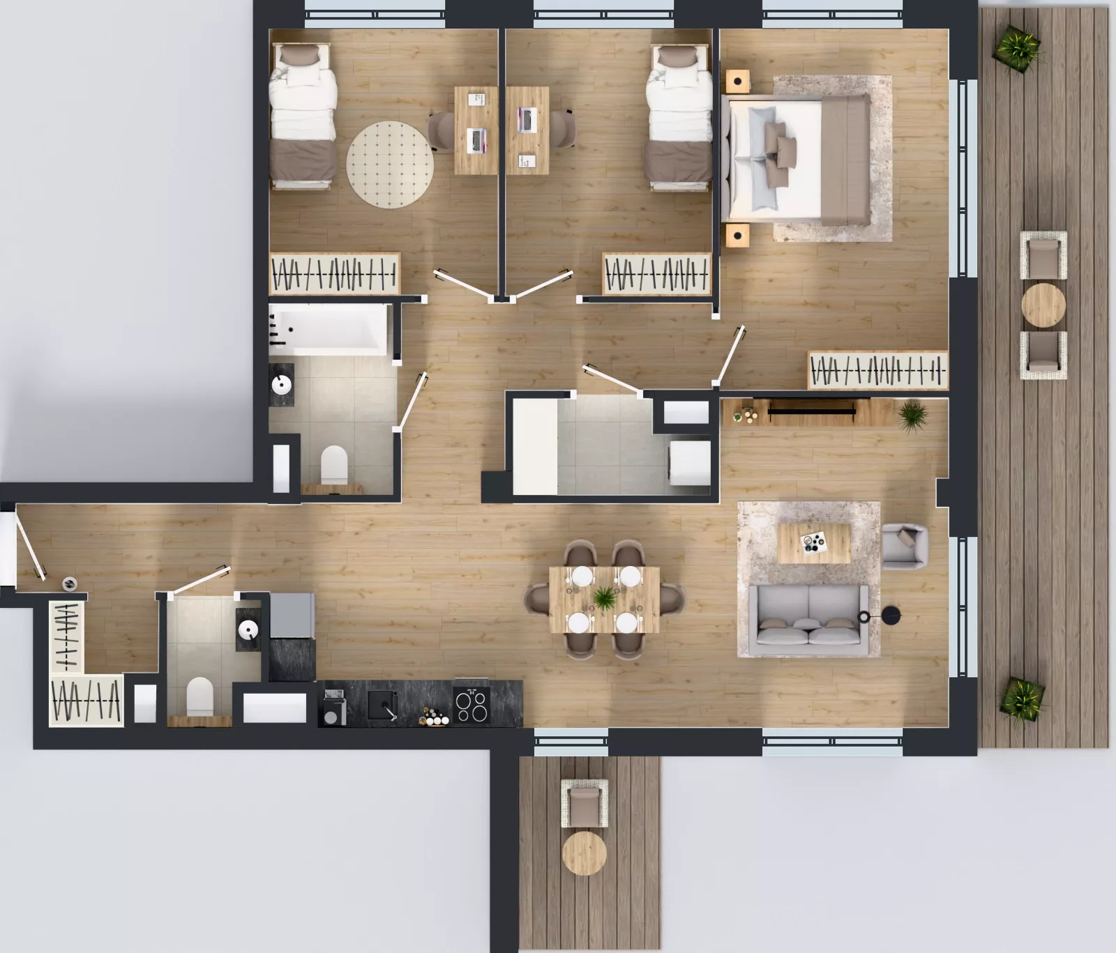 4 pokoje, mieszkanie 91,81 m², piętro 5, oferta nr M-88, Westo Wola, Warszawa, Wola, Odolany, ul. Jana Kazimierza 72