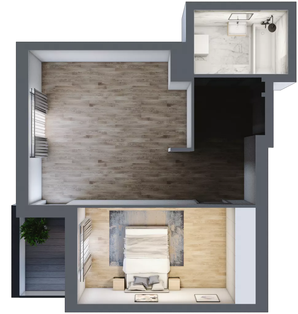 2 pokoje, mieszkanie 45,90 m², piętro 4, oferta nr 9B059, Ursus Centralny, Warszawa, Ursus, Szamoty, ul. Kazimierza Gierdziejewskiego