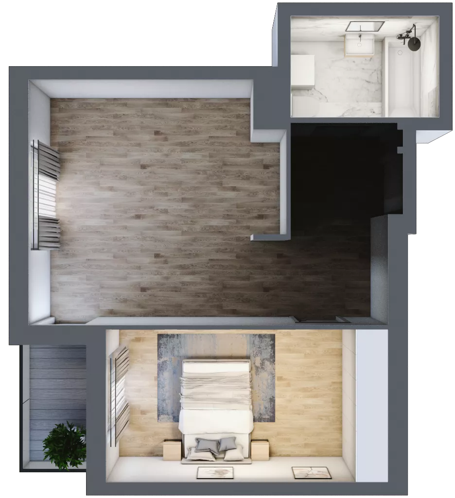 2 pokoje, mieszkanie 45,90 m², piętro 6, oferta nr 9B077, Ursus Centralny, Warszawa, Ursus, Szamoty, ul. Kazimierza Gierdziejewskiego