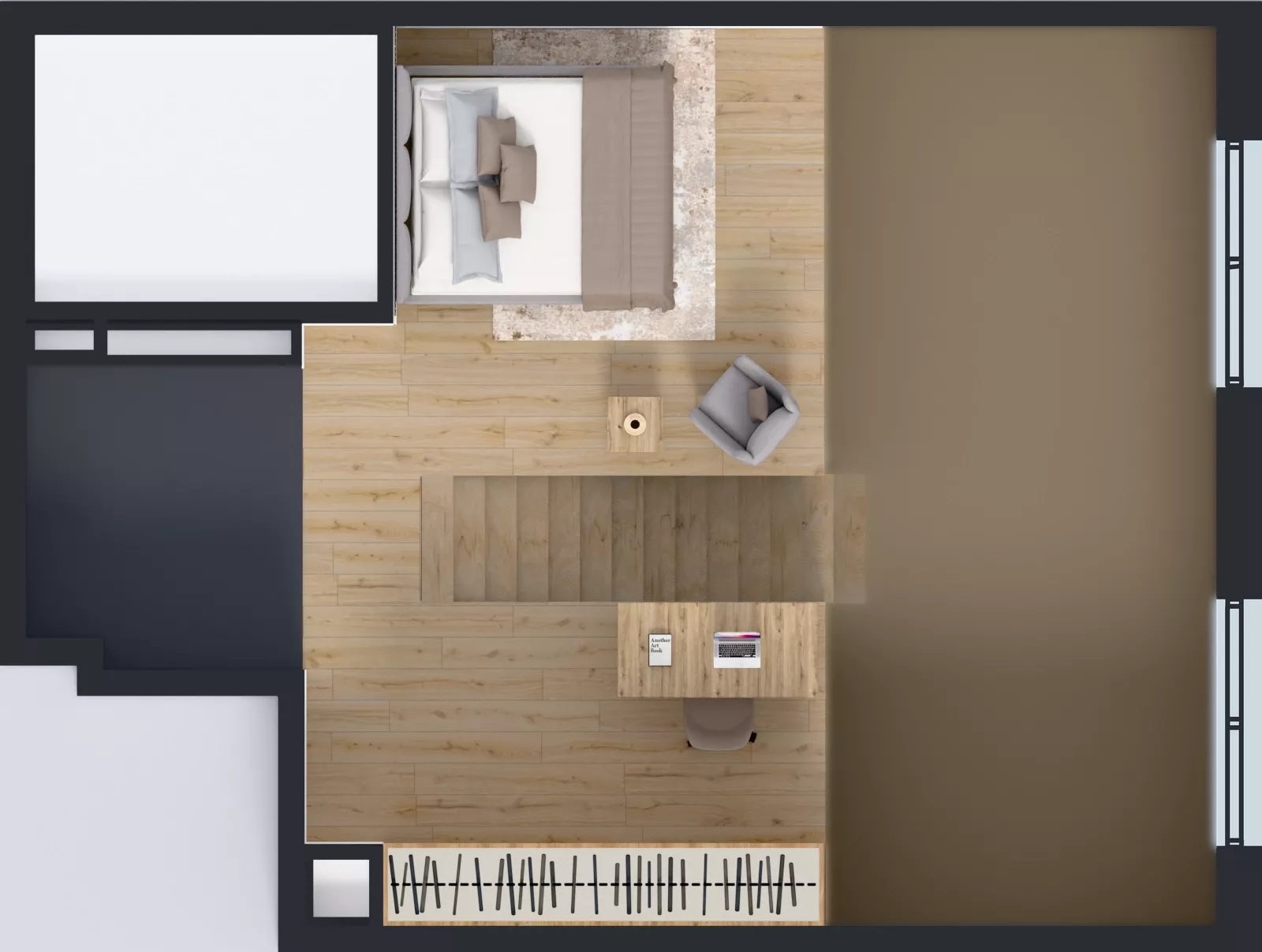 2 pokoje, mieszkanie 51,23 m², piętro 4, oferta nr L 4_M18, Clou Lindego, Kraków, Bronowice, ul. Samuela Bogumiła Lindego 5