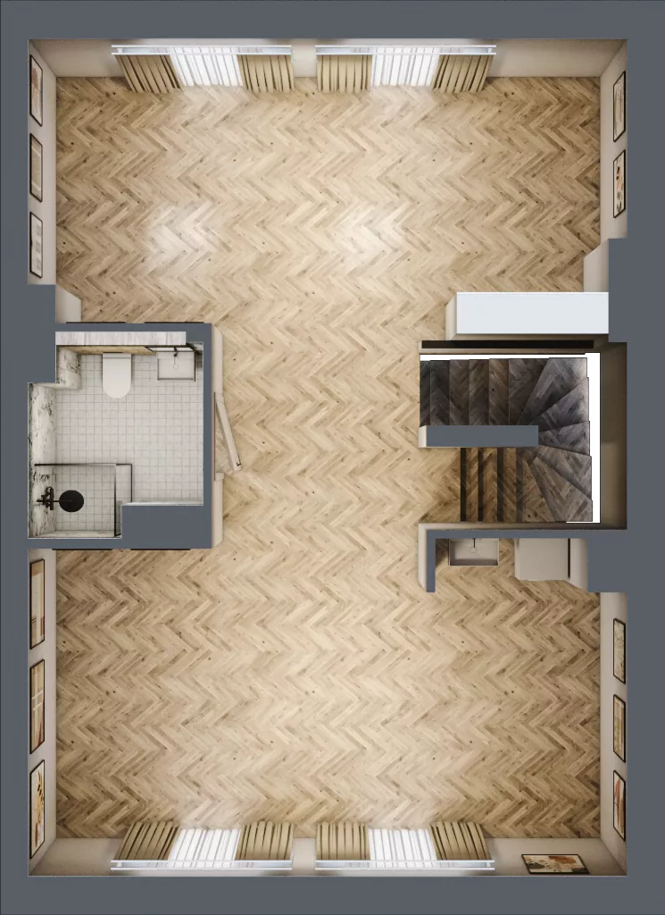 Dom 146,06 m², oferta nr 23A.2, Osiedle Albatrosów I, Kraków, Podgórze, Rybitwy, ul. Albatrosów