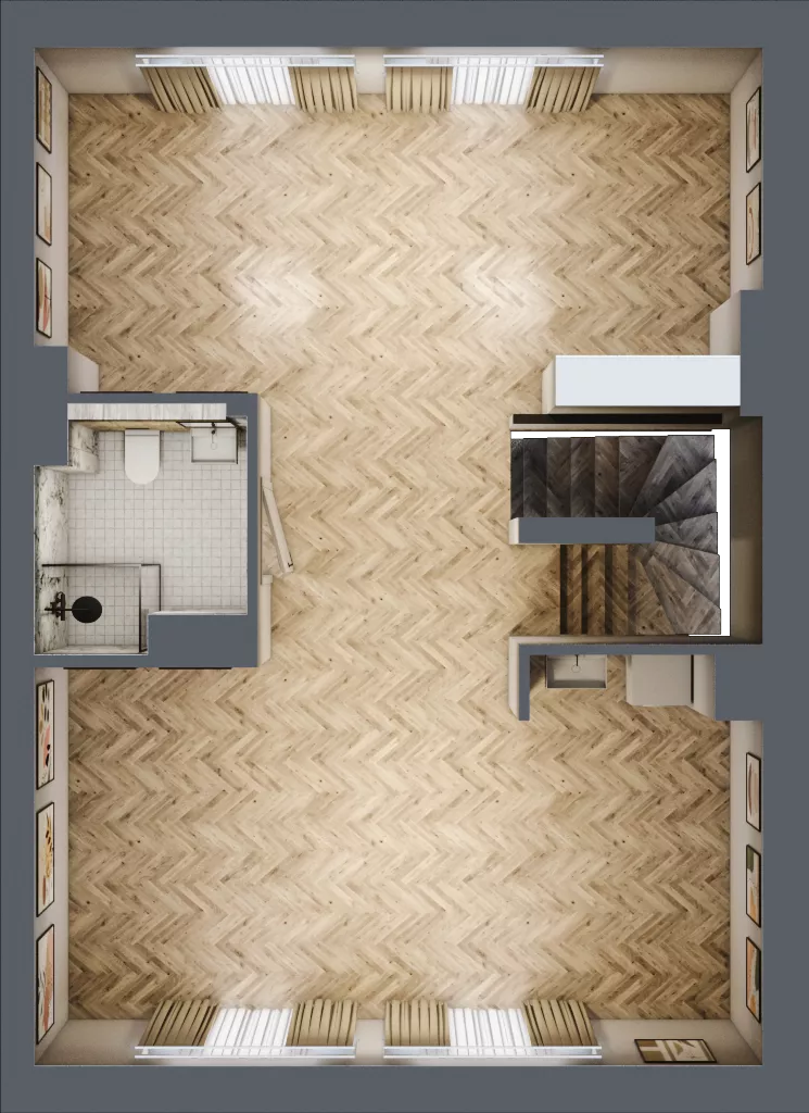 Dom 146,09 m², oferta nr 23C.2, Osiedle Albatrosów I, Kraków, Podgórze, Rybitwy, ul. Albatrosów
