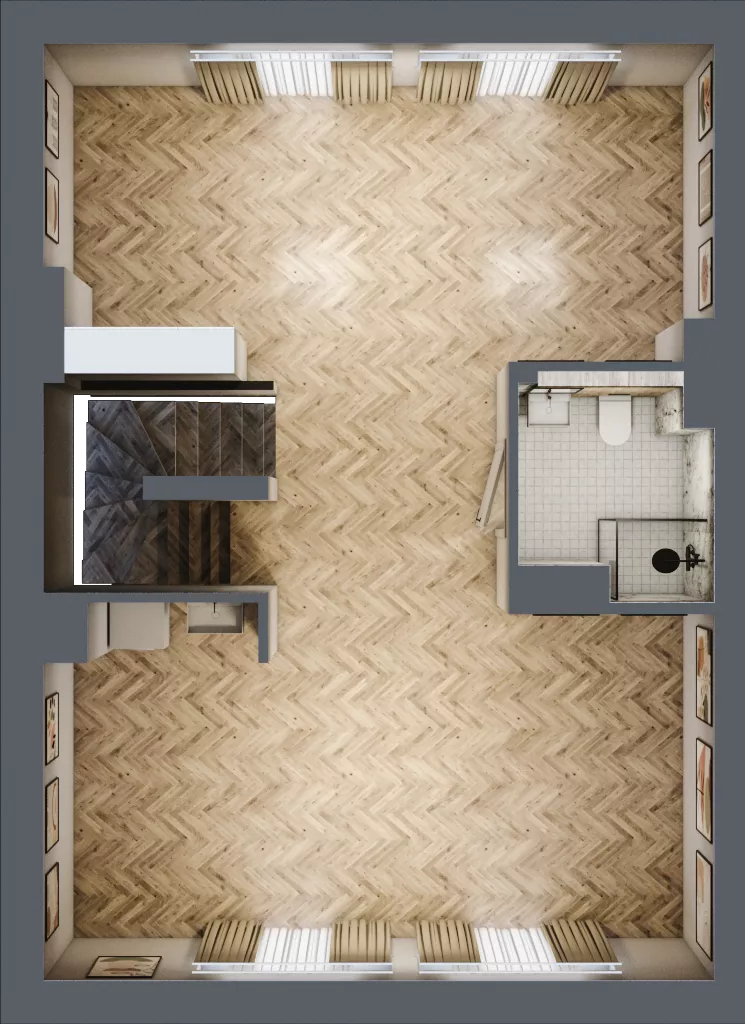 Dom 145,90 m², oferta nr 23C.1, Osiedle Albatrosów I, Kraków, Podgórze, Rybitwy, ul. Albatrosów