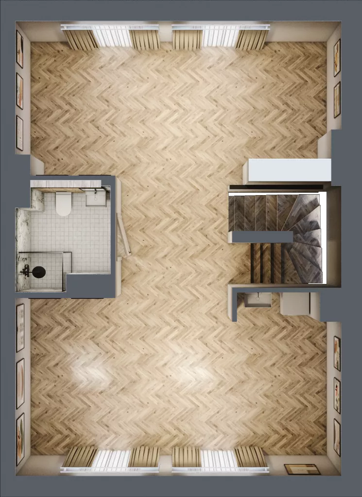 Dom 145,73 m², oferta nr 25A.1, Osiedle Albatrosów I, Kraków, Podgórze, Rybitwy, ul. Albatrosów