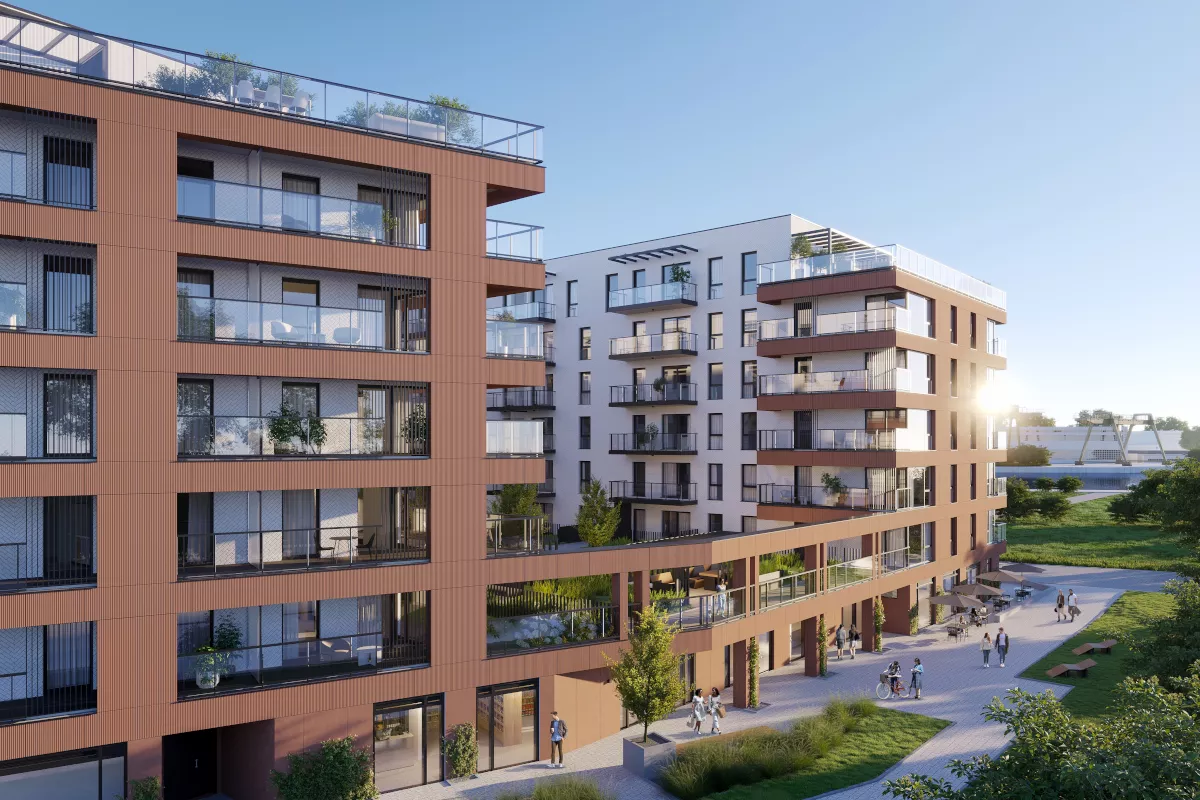 Nadmotławie Apartments Budynek J