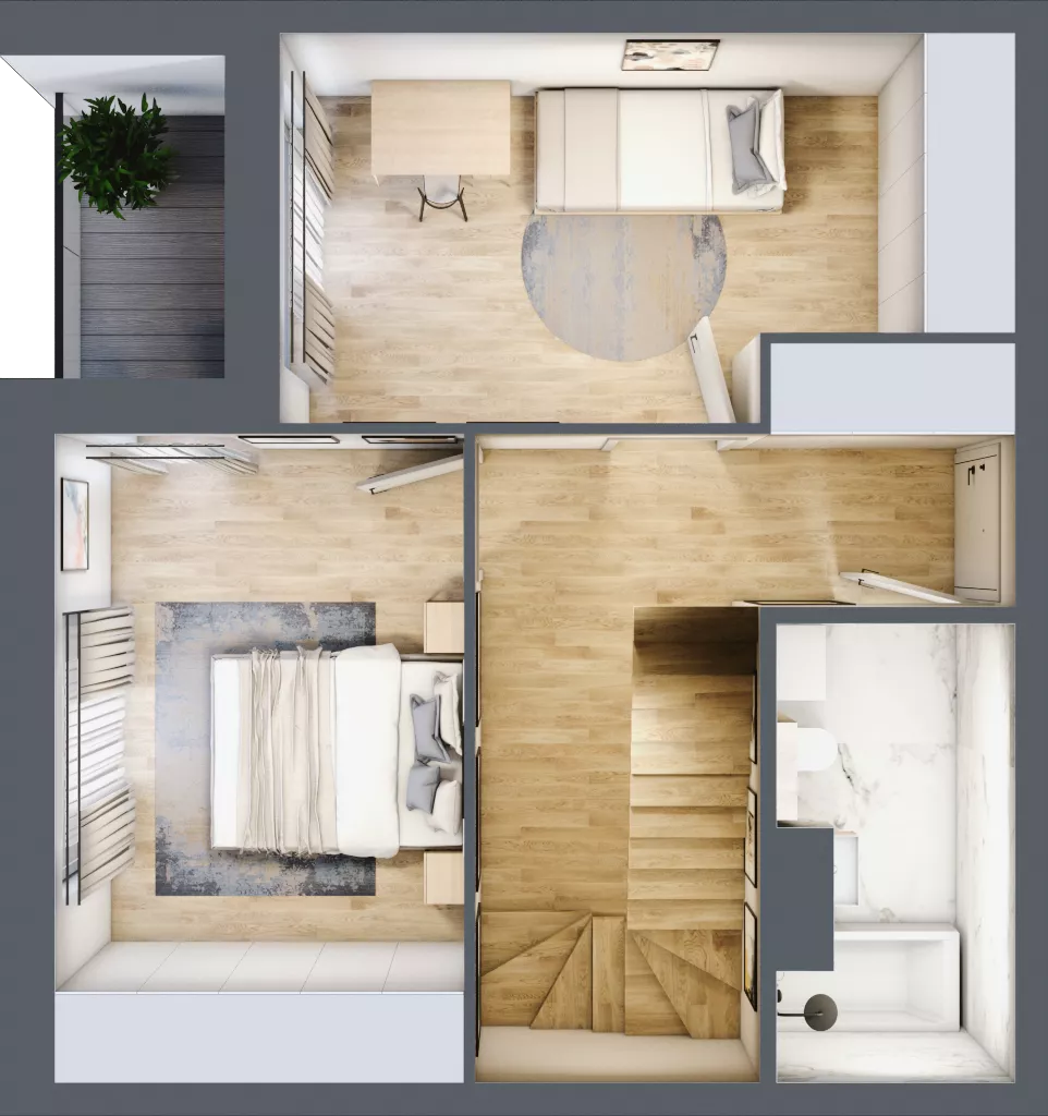 4 pokoje, mieszkanie 102,25 m², piętro 3, oferta nr 1_44, Ogrody Wiślane VI, Warszawa, Białołęka, Tarchomin, ul. Aluzyjna 12