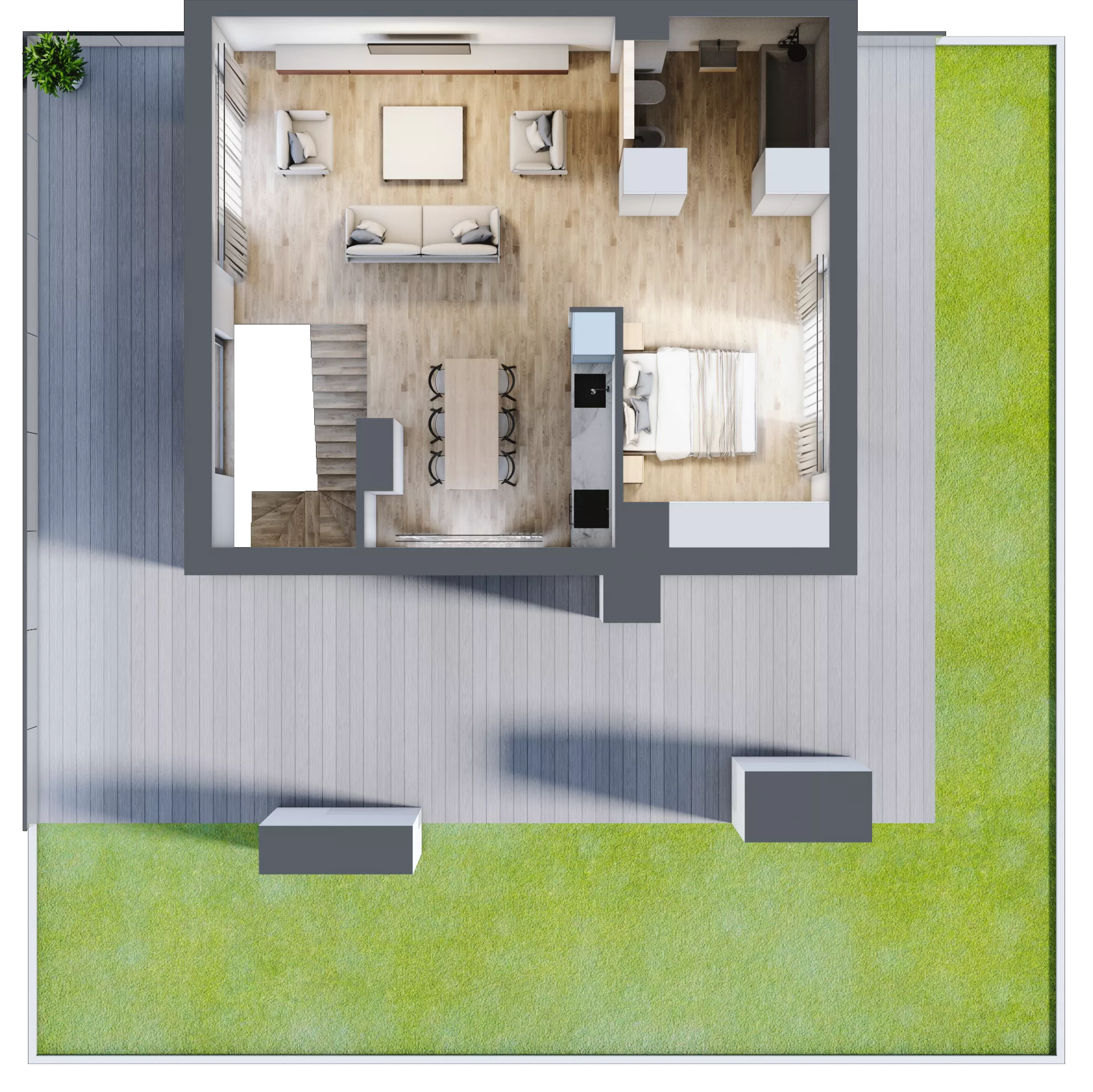 4 pokoje, mieszkanie 102,85 m², piętro 3, oferta nr 1_43, Ogrody Wiślane VI, Warszawa, Białołęka, Tarchomin, ul. Aluzyjna 12