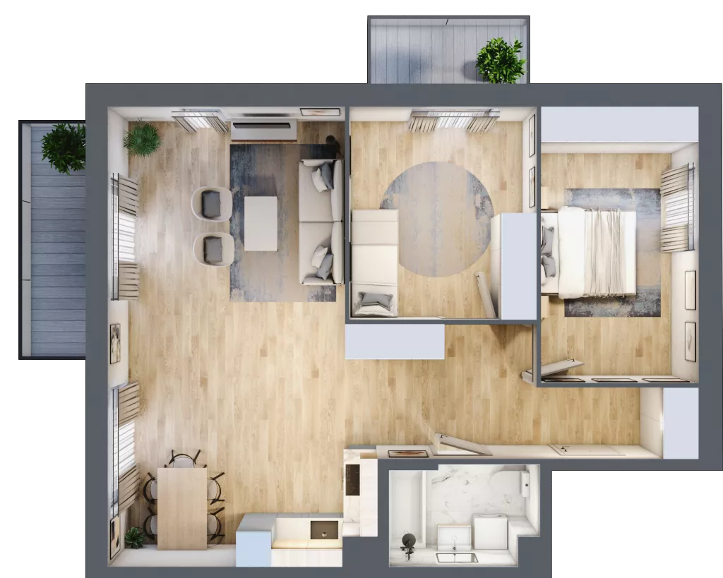 3 pokoje, mieszkanie 71,14 m², piętro 1, oferta nr mieszkanie 13, Mikusińskiego 25, Katowice, Wełnowiec-Józefowiec, Wełnowiec, ul. Jana Mikusińskiego 25
