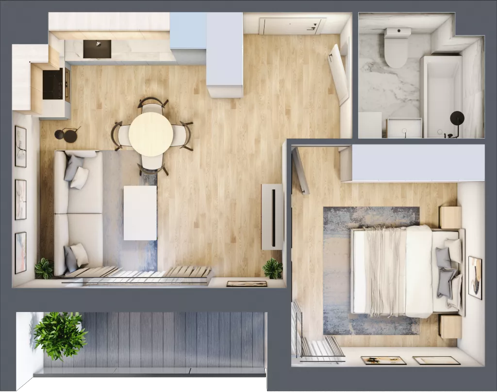 2 pokoje, mieszkanie 37,70 m², piętro 3, oferta nr mieszkanie 52, Mikusińskiego 25, Katowice, Wełnowiec-Józefowiec, Wełnowiec, ul. Jana Mikusińskiego 25