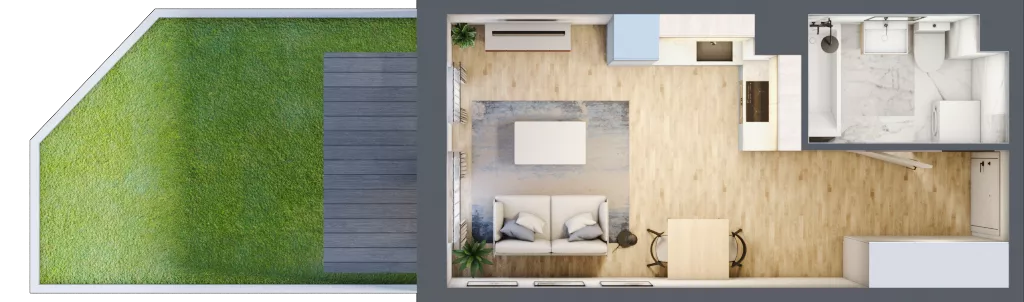 1 pokój, mieszkanie 25,24 m², parter, oferta nr mieszkanie 115, Mikusińskiego 25, Katowice, Wełnowiec-Józefowiec, Wełnowiec, ul. Jana Mikusińskiego 25