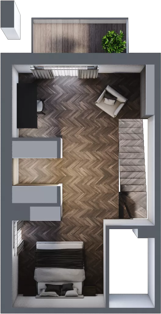 2 pokoje, lokal inwestycyjny 69,28 m², parter, oferta nr 5.15, Pino Resort, Gdańsk, Wyspa Sobieszewska, Sobieszewo, ul. Turystyczna 90