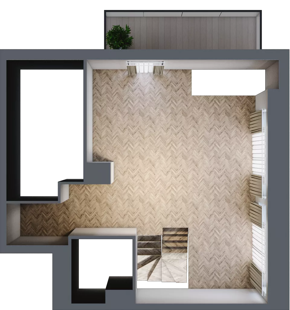 2 pokoje, mieszkanie 83,31 m², piętro 2, oferta nr A/13, Aalto, Gdańsk, Wrzeszcz, ul. Ogrodowa