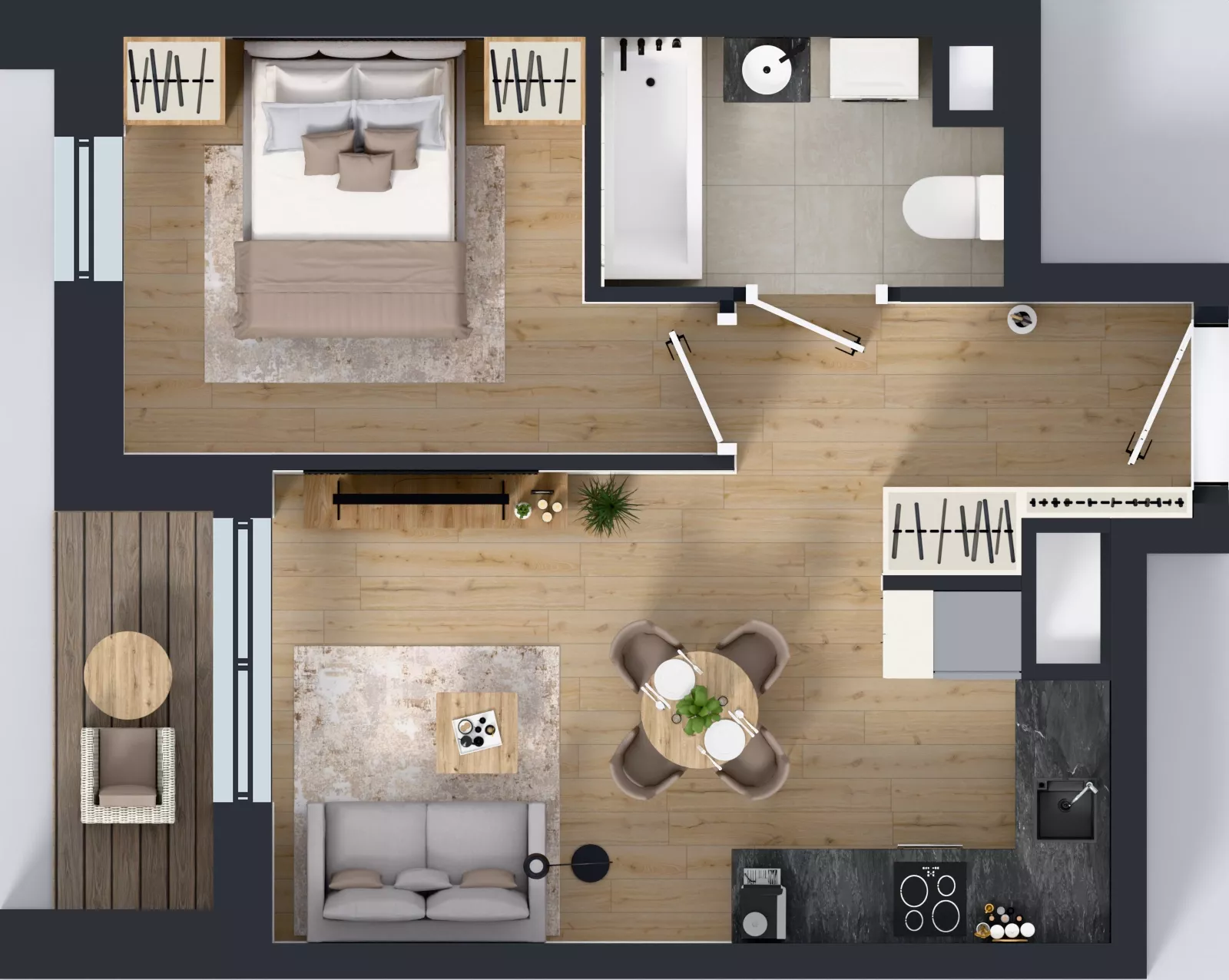 2 pokoje, mieszkanie 35,91 m², piętro 7, oferta nr 7/A/12, Kijowska Vita, Warszawa, Praga Północ, Kamionek, ul. Kijowska 27