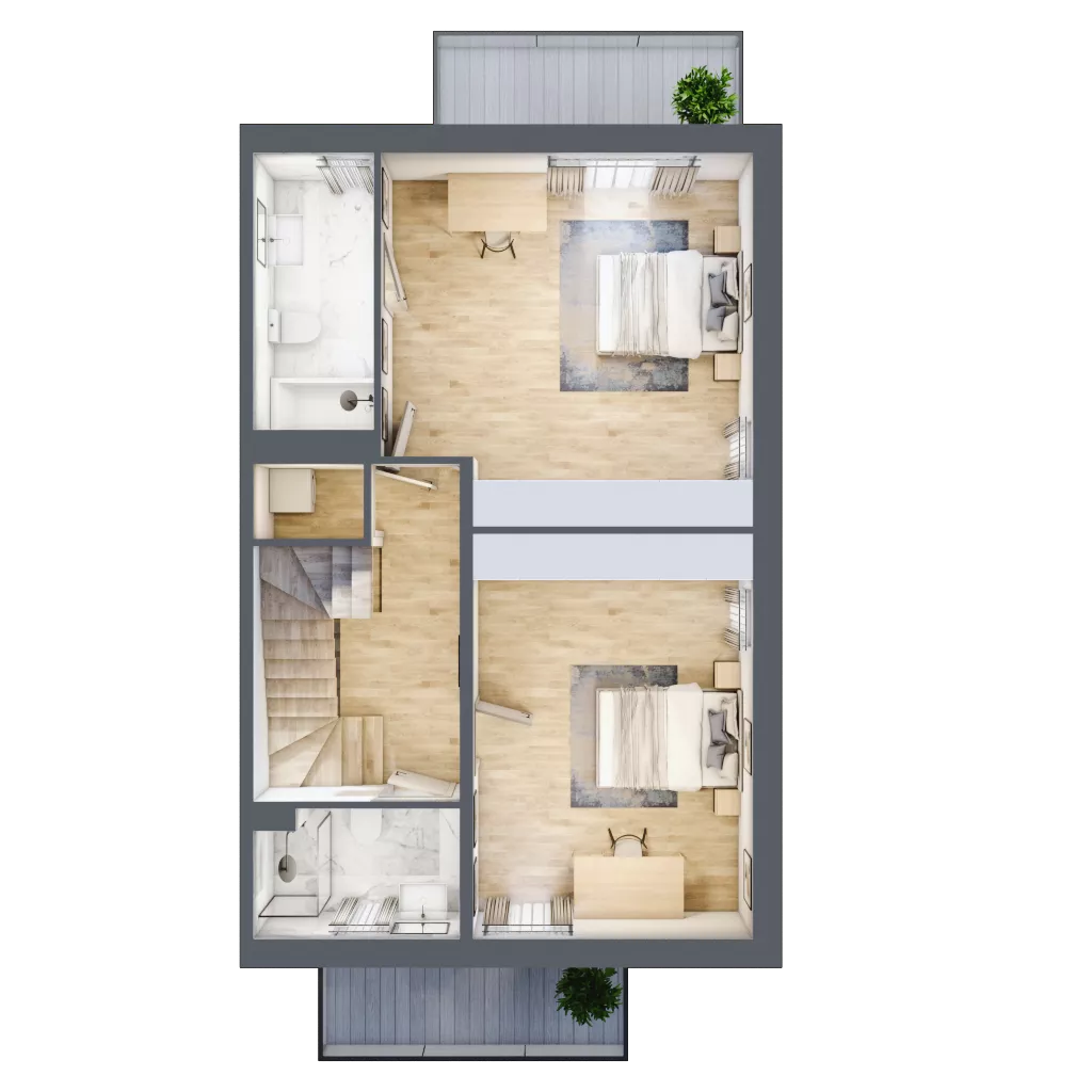 5 pokoi, mieszkanie 181,26 m², parter, oferta nr A08.L1, Rokokowa Vita, Warszawa, Bielany, Huta, Rokokowa 132