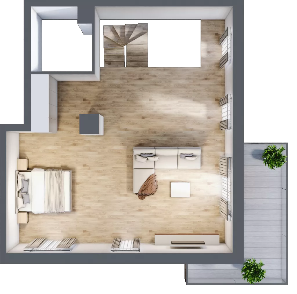 4 pokoje, mieszkanie 111,43 m², parter, oferta nr B4.00.10, Południe Vita etap IV, Gdańsk, Orunia Górna-Gdańsk Południe, ul. Kazimierza Wielkiego 