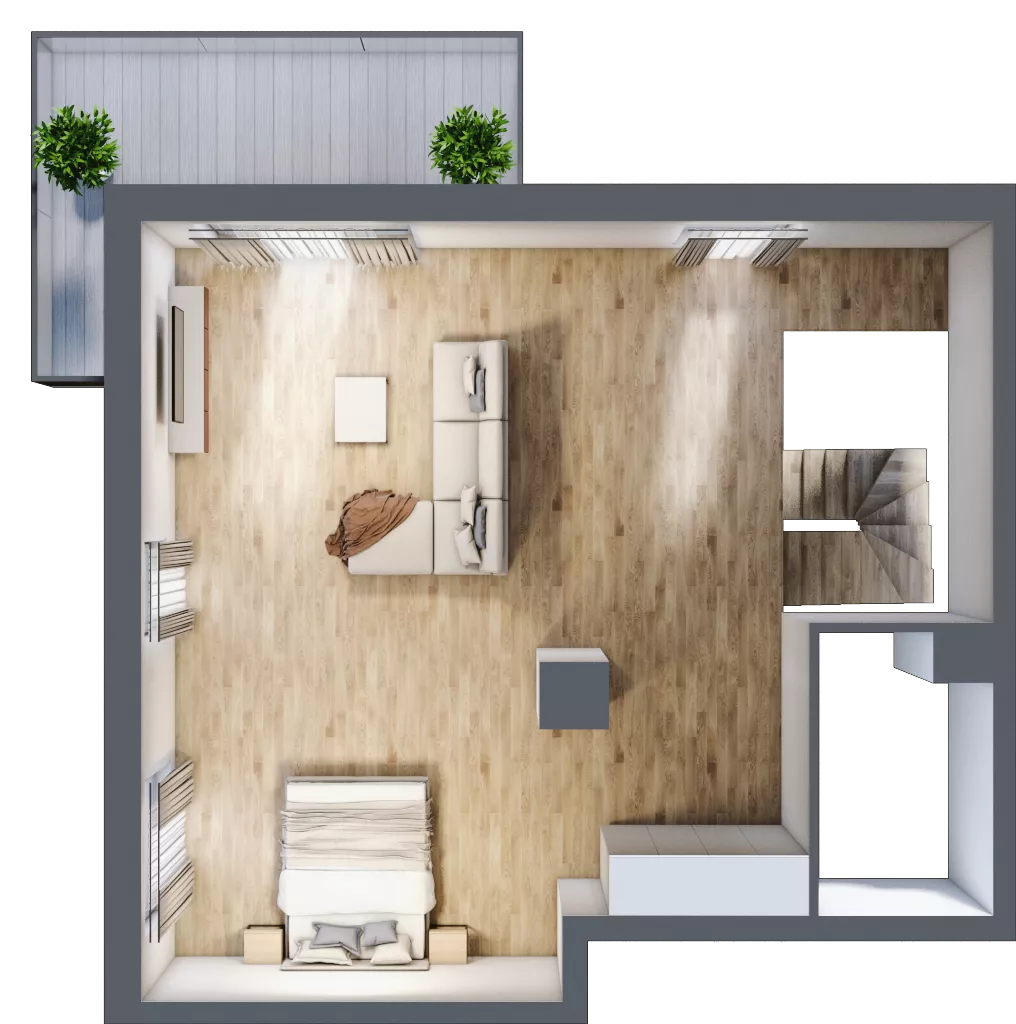 4 pokoje, mieszkanie 112,48 m², parter, oferta nr B4.00.11, Południe Vita etap IV, Gdańsk, Orunia Górna-Gdańsk Południe, ul. Kazimierza Wielkiego 