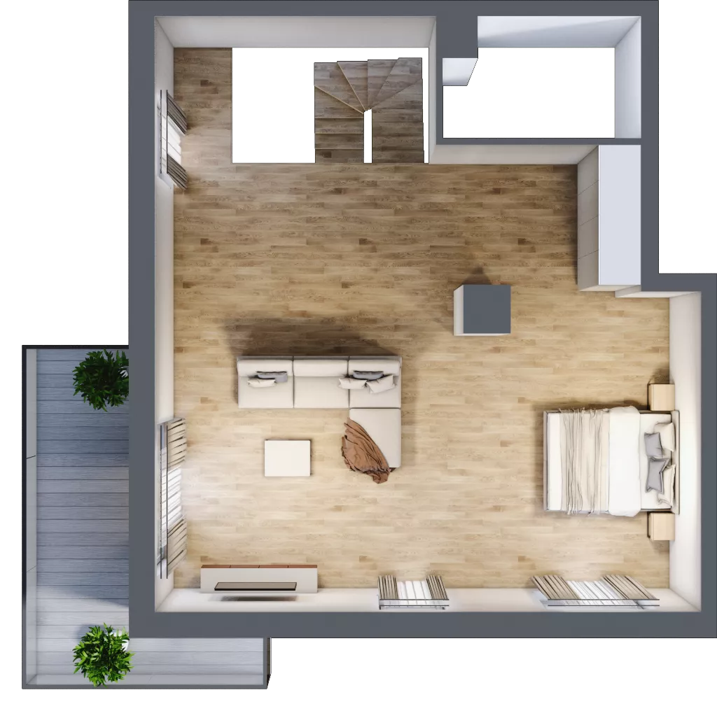 4 pokoje, mieszkanie 113,12 m², parter, oferta nr B6.00.11, Południe Vita etap IV, Gdańsk, Orunia Górna-Gdańsk Południe, ul. Kazimierza Wielkiego 