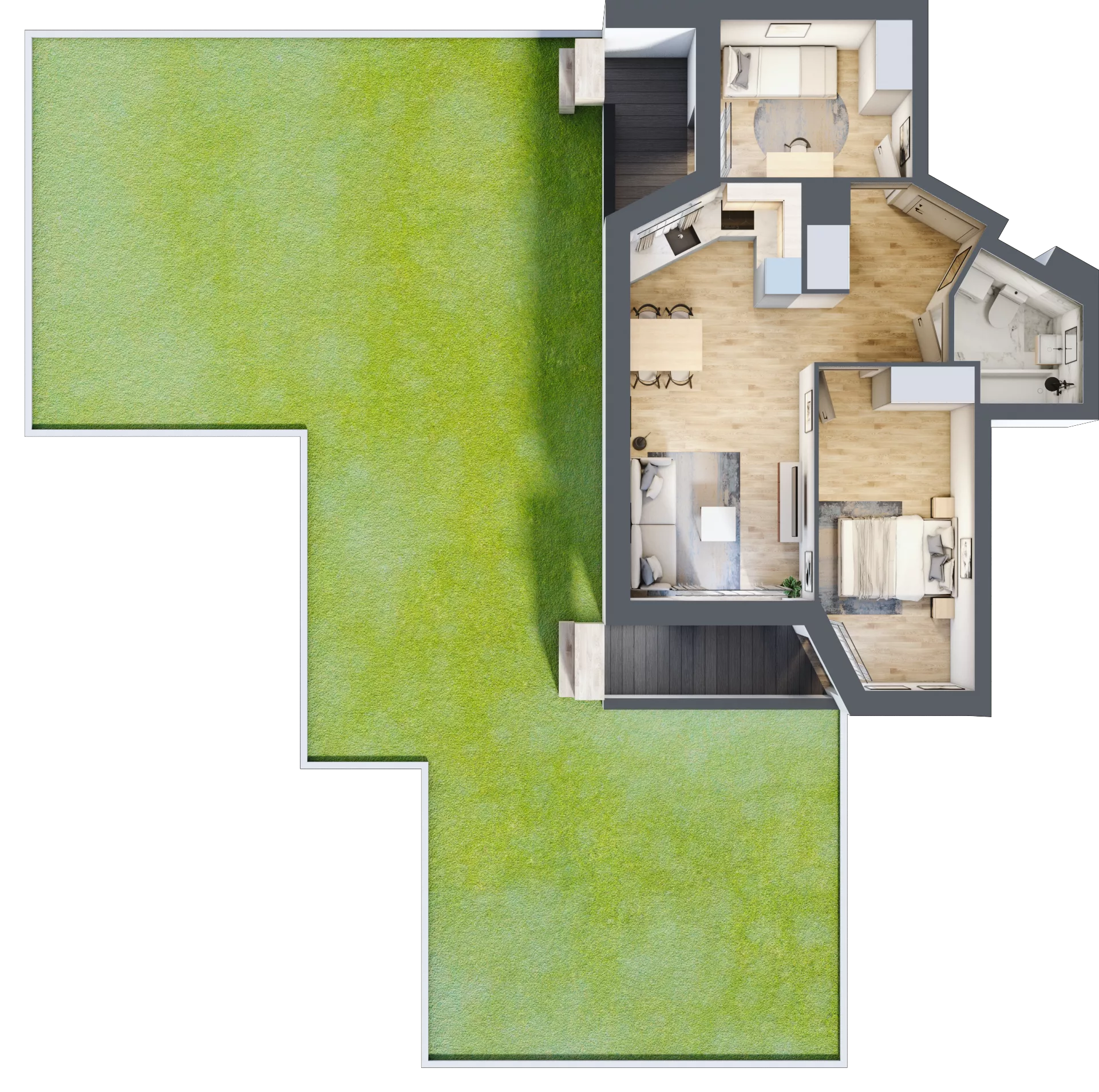 3 pokoje, mieszkanie 52,66 m², parter, oferta nr V/11, Miasteczko Nova Sfera 5, Warszawa, Białołęka, Żerań, ul. Marywilska 5