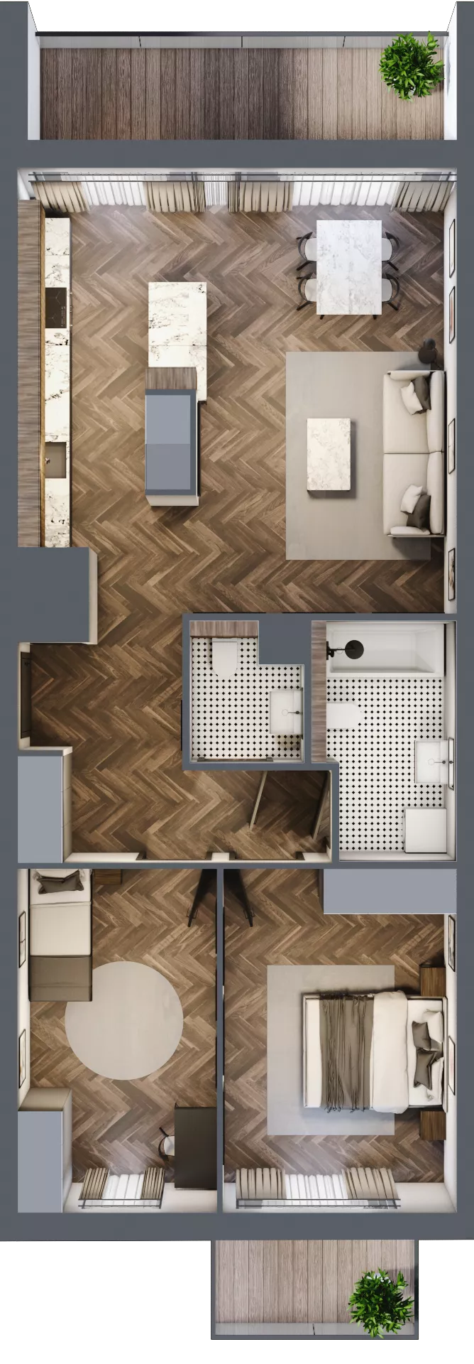 3 pokoje, mieszkanie 79,12 m², piętro 6, oferta nr A512, Nad Odrą 3, Szczecin, Śródmieście, Łasztownia, ul. Celna 4