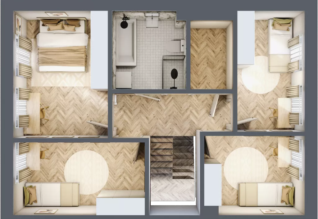 Dom 130,11 m², oferta nr A9/4, ATOM Park, Siechnice, ul. Henryka III