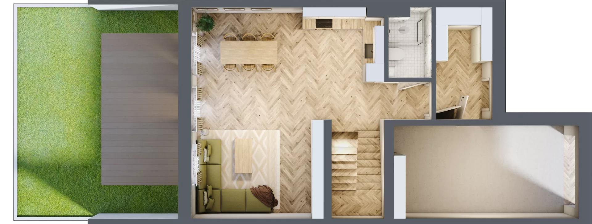 Dom 130,11 m², oferta nr A9/2, ATOM Park, Siechnice, ul. Henryka III