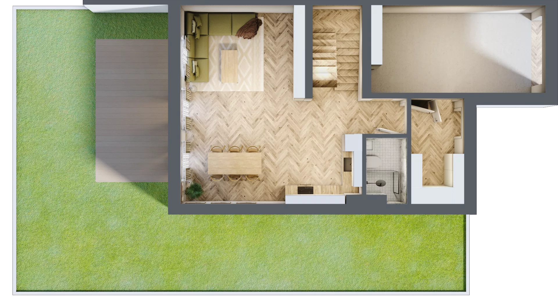 Dom 130,11 m², oferta nr A9/1, ATOM Park, Siechnice, ul. Henryka III