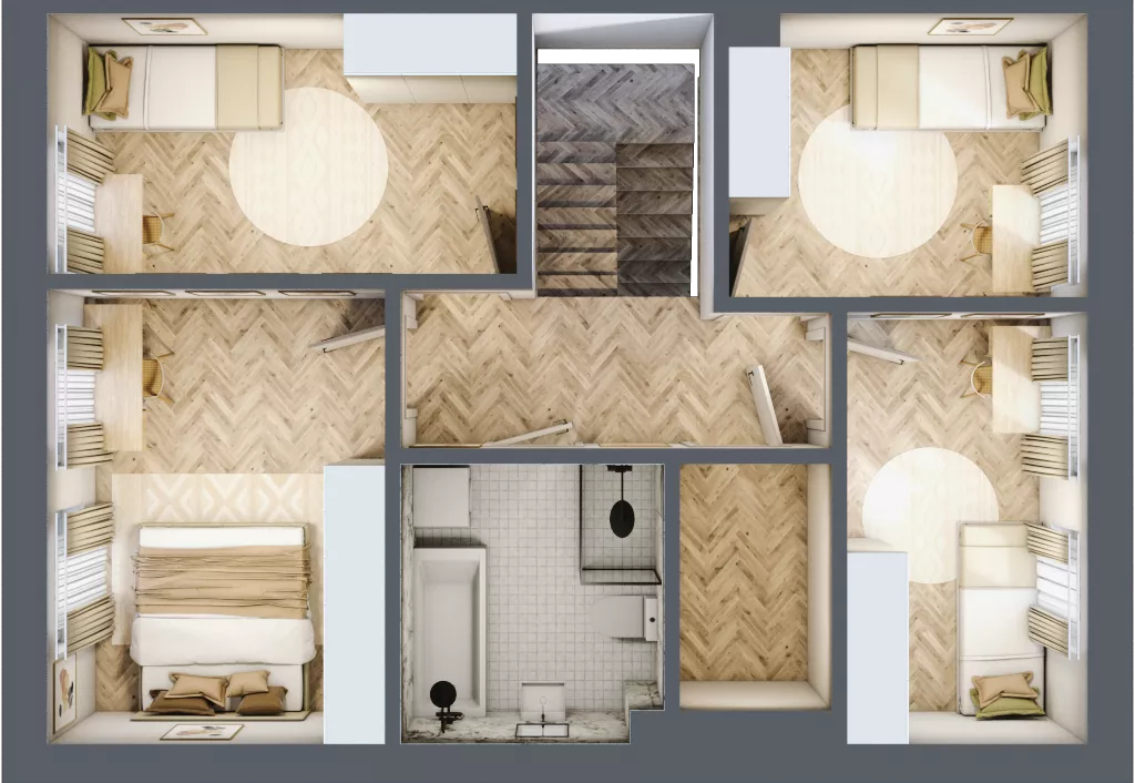 Dom 130,11 m², oferta nr A9/1, ATOM Park, Siechnice, ul. Henryka III