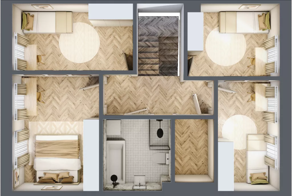 Dom 130,11 m², oferta nr A10/3, ATOM Park, Siechnice, ul. Henryka III