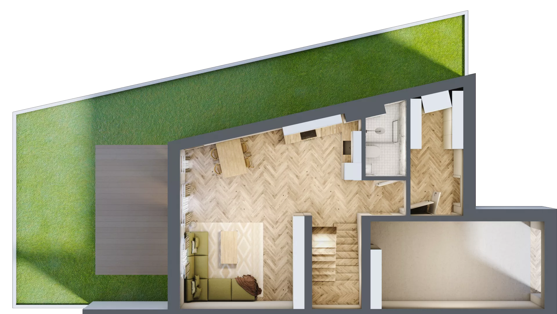 Dom i rezydencja 127,29 m², oferta nr B/2, ATOM Park, Siechnice, ul. Henryka III
