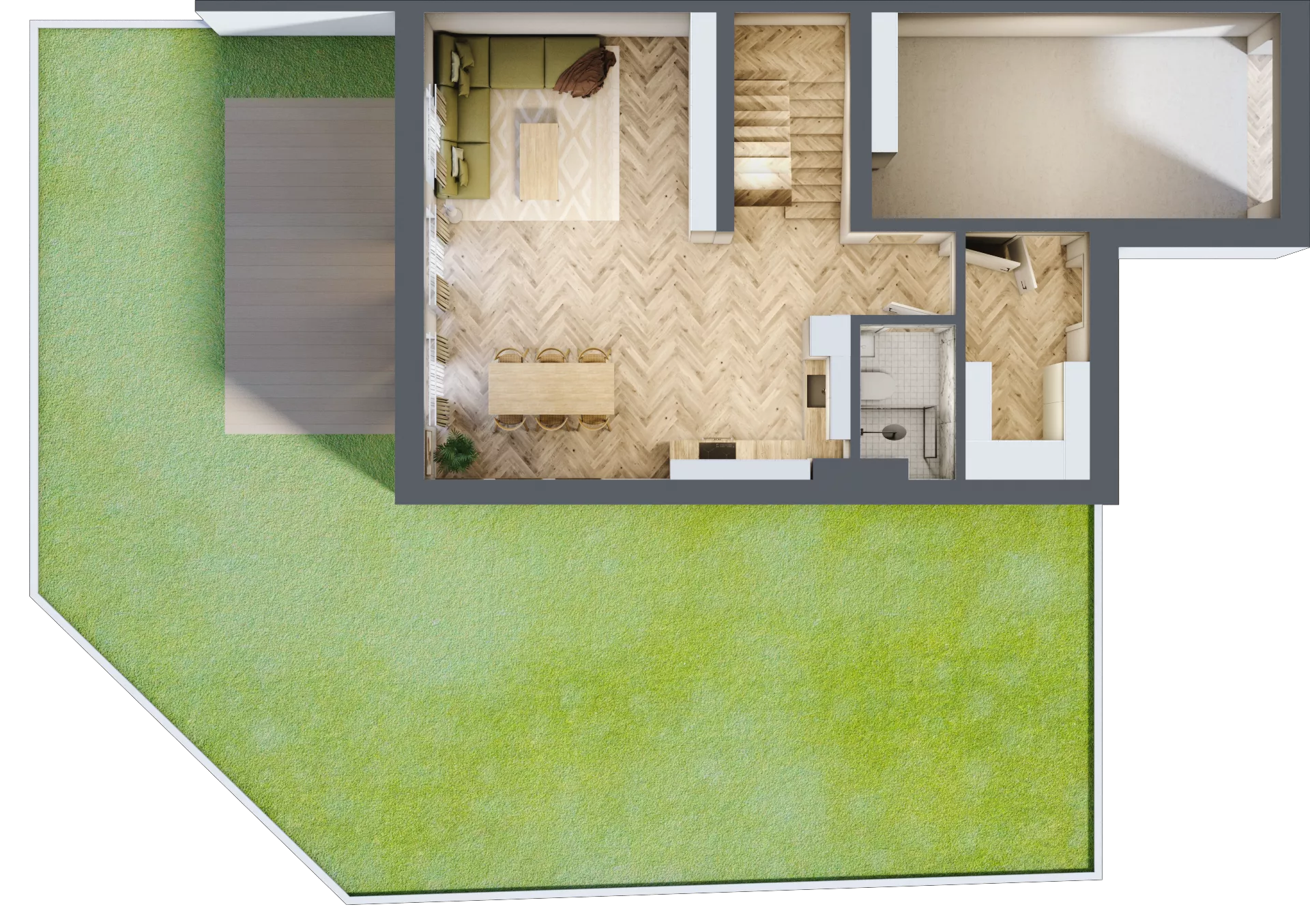Dom 130,11 m², oferta nr A10/1, ATOM Park, Siechnice, ul. Henryka III
