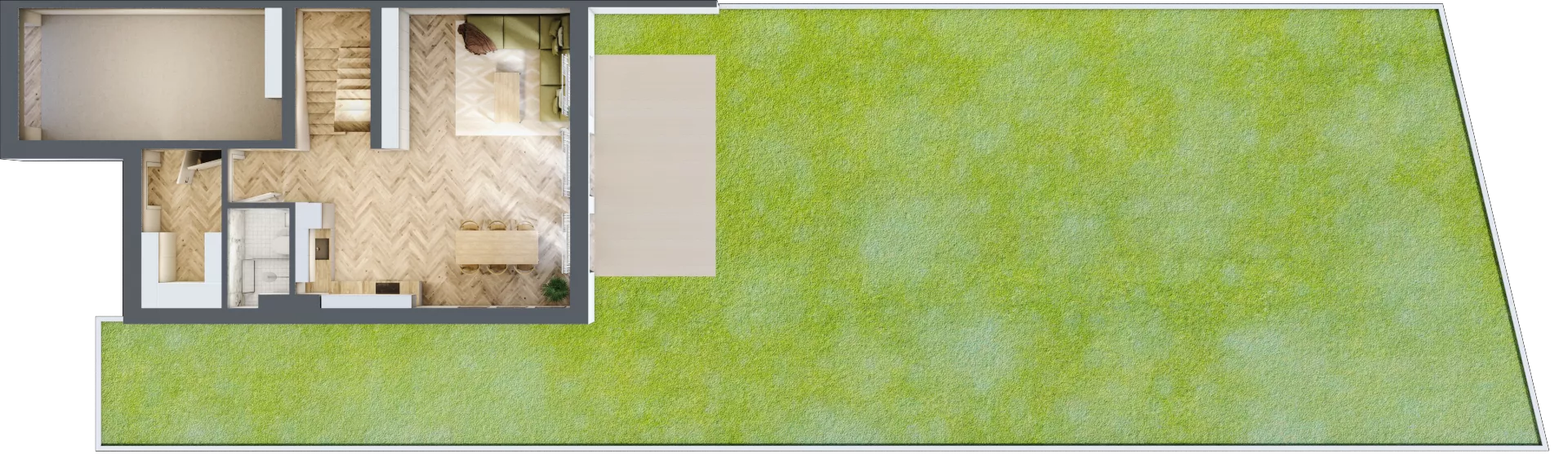 Dom 130,11 m², oferta nr A11/4, ATOM Park, Siechnice, ul. Henryka III