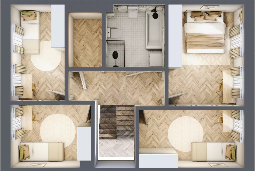 Dom 130,11 m², oferta nr A11/3, ATOM Park, Siechnice, ul. Henryka III